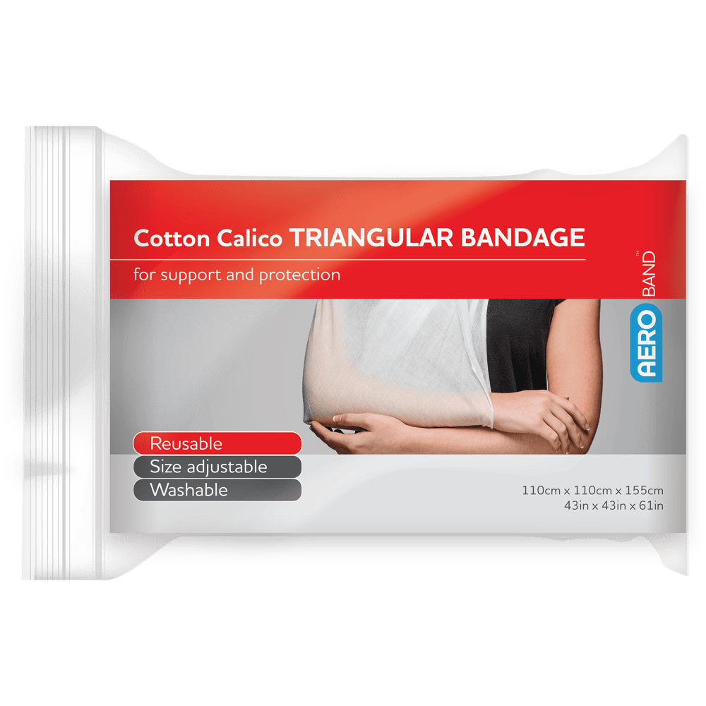 AEROBAND Cotton Calico Triangular Bandage