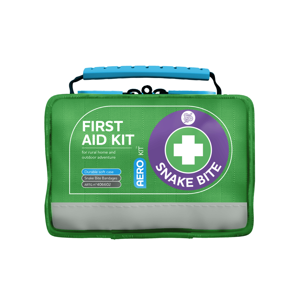 AEROKIT Snake Bite First Aid Kit Softpack Green