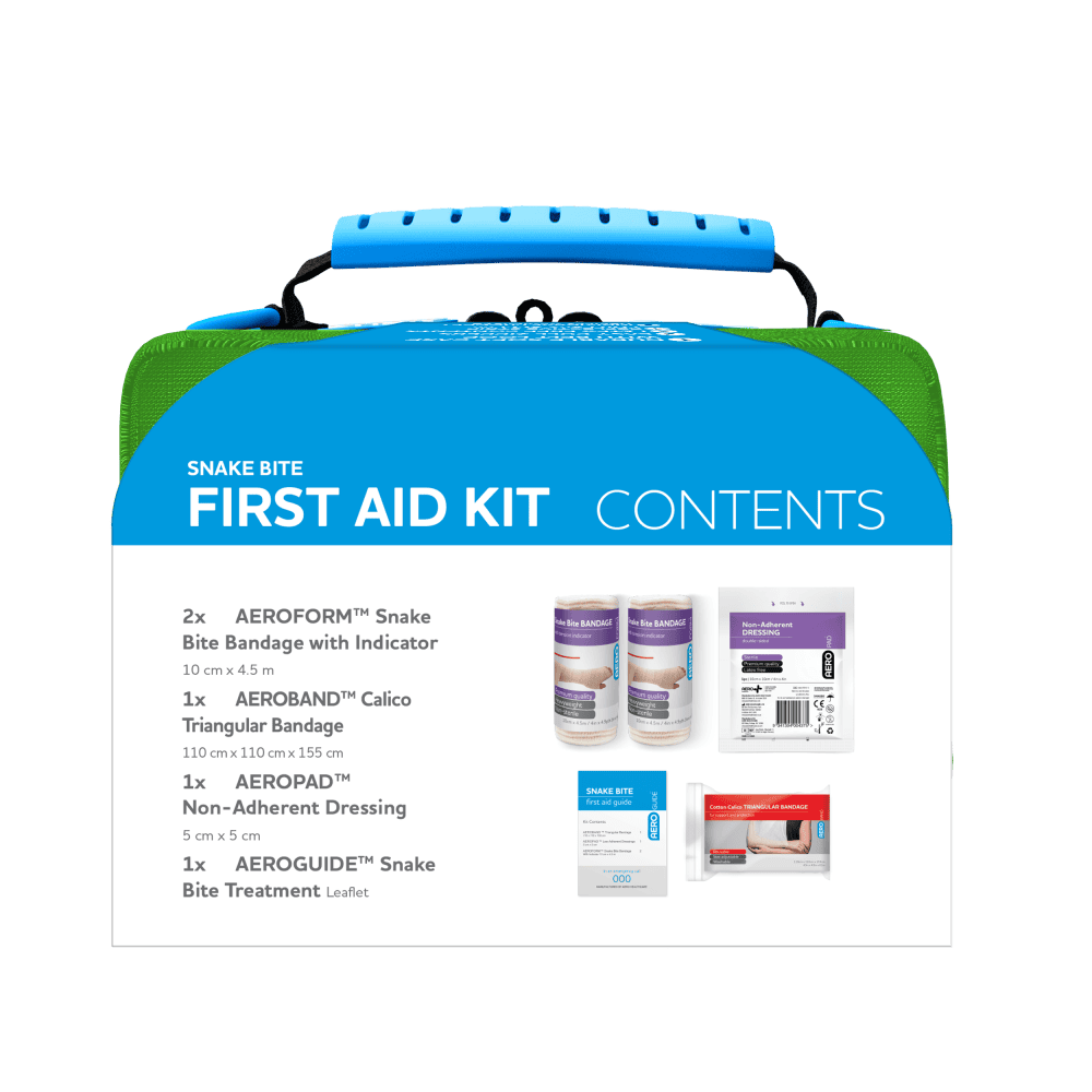 AEROKIT Snake Bite First Aid Kit Softpack Green