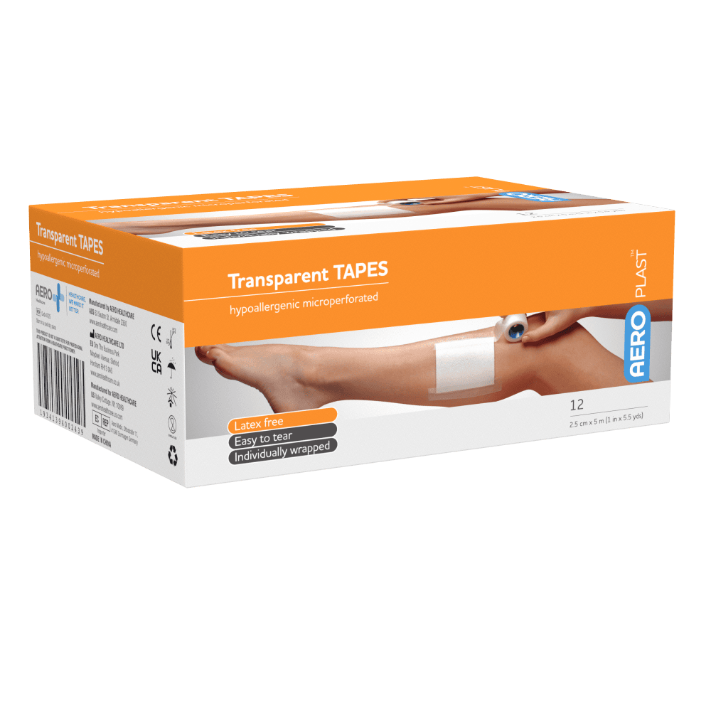AEROTAPE Transparent Plastic Tape 2.5cm x 5M
