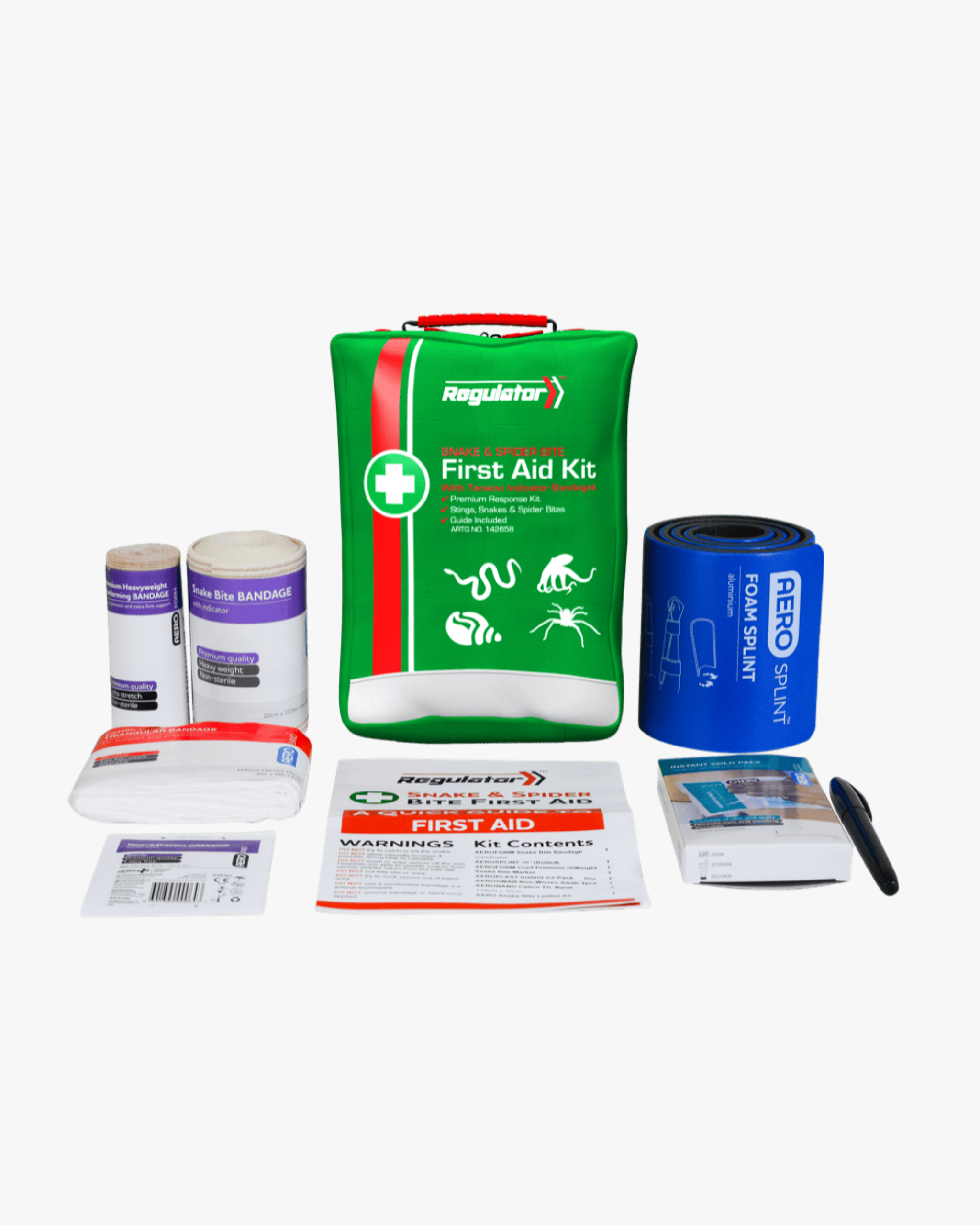 REGULATOR Premium Snake & Spider Bite Kit 19.5 x 13 x 9cm